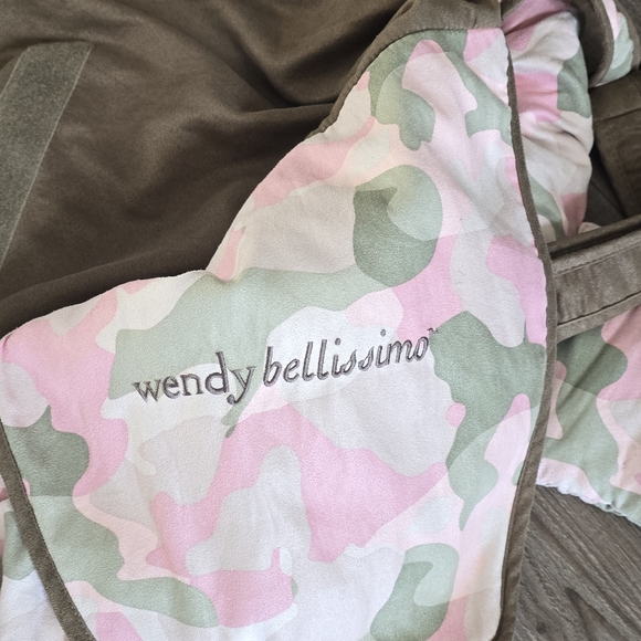 Wendy Bellissimo baby grocery cart cover, pink, white and green pattern - Picture 4 of 4